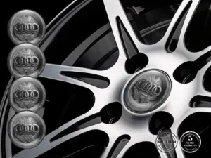Audi Insignia de Rueda Logo Pegatinas Cúpula Personalizadas
